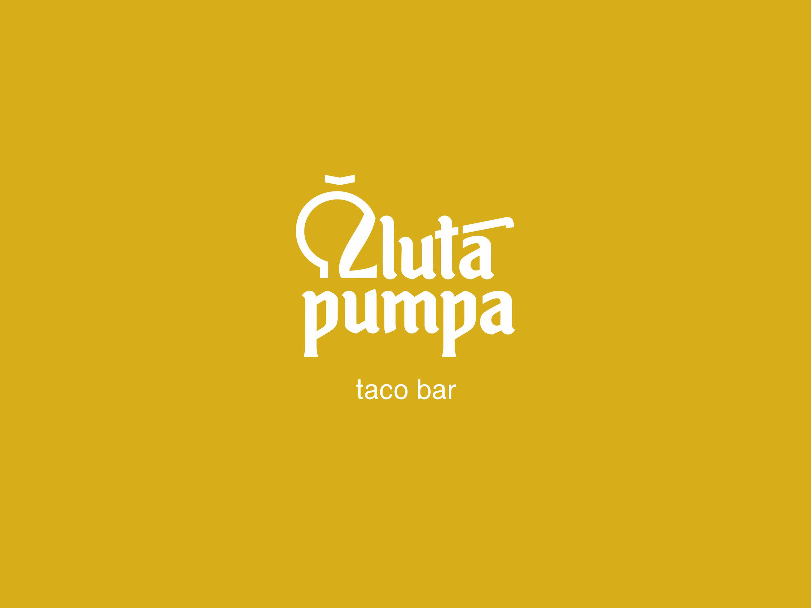 Žlutá Pumpa logo title